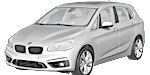 BMW F45 U1862 Fault Code
